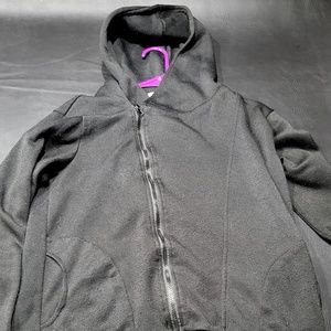 BLACK FISH HOODIE